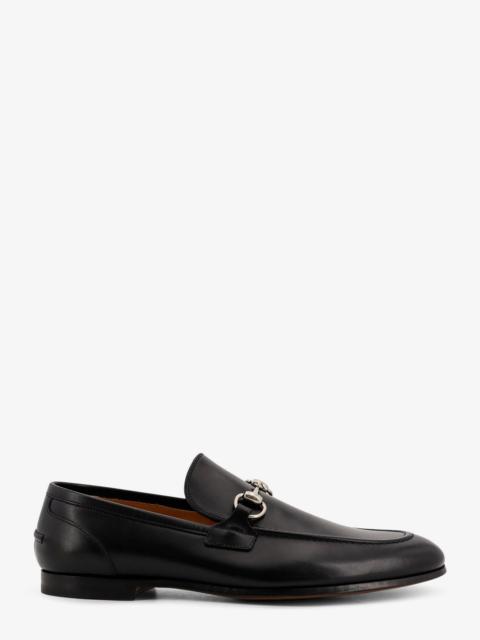 GUCCI Gucci Jordaan Leather Loafers