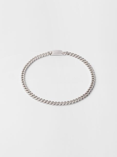 Prada Silver chain necklace