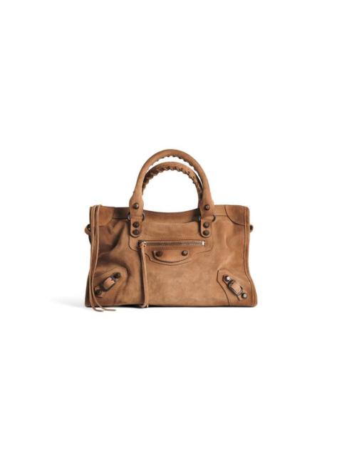 BALENCIAGA Women's Le City Bag Small in Camel