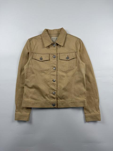 Helmut Lang Helmut Lang Raw Silk Denim Trucker