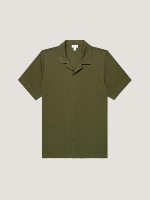 Sunspel Riviera Camp Collar Shirt