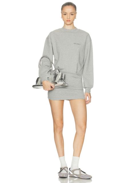 THE ATTICO Fleece Mini Dress