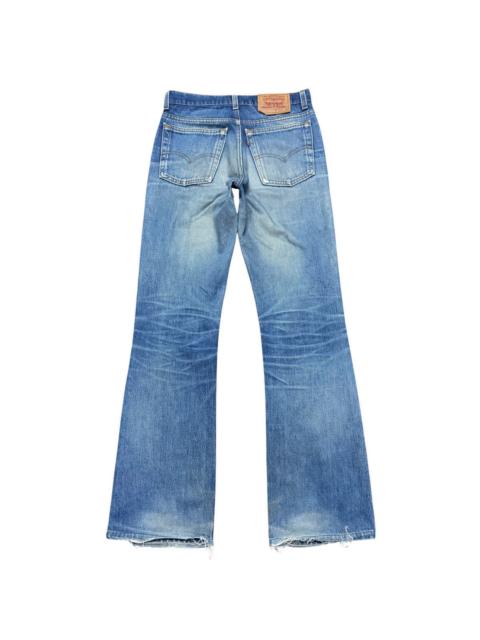 Levi's Vintage 90s Levis 517 Flare Jeans Distressed Hedi Slimane