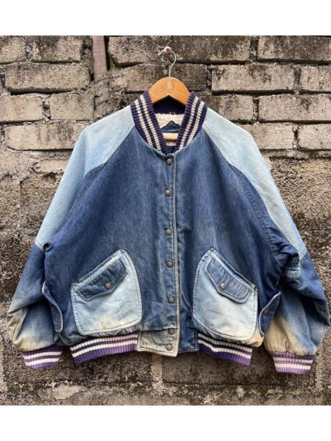 Other Designers Vintage 80’s Belle Speranza Denim Jacket Bomber
