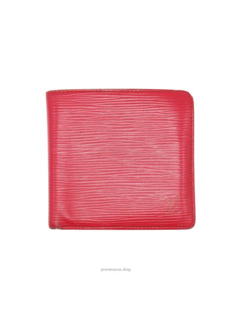 Louis Vuitton Louis Vuitton Marco Wallet - Red Epi Leather