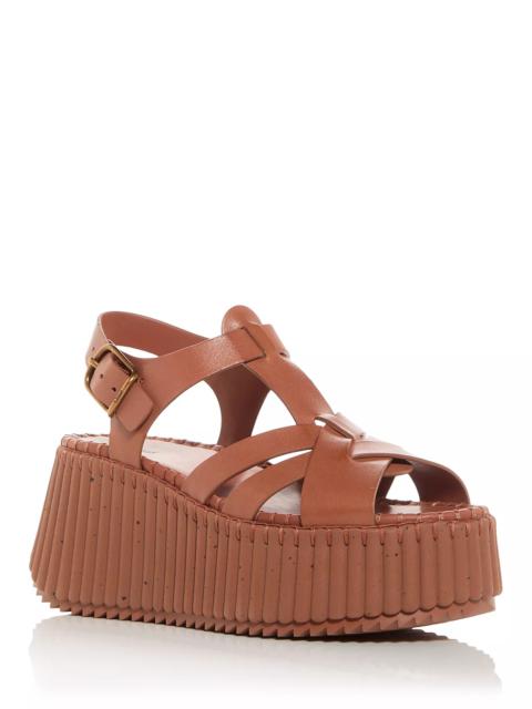 Chloé Women's Nama Wedge Sandals