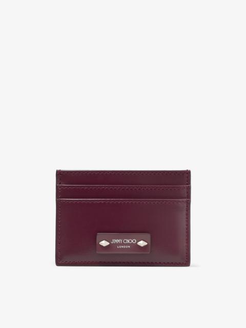 JIMMY CHOO Umika
Garnet Leather Card Holder