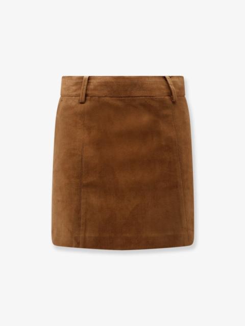 Dunst Dunst Alter Suede Mini Skirt
