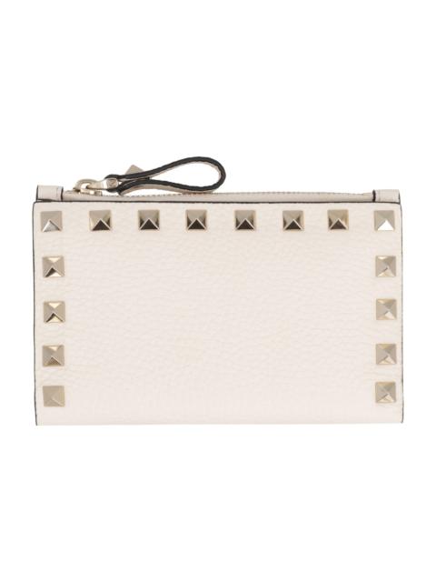 Valentino Valentino Garavani - Rockstud Leather Card Holder