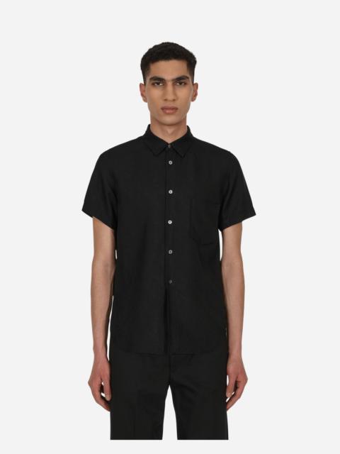 BLACK COMME des GARÇONS Cupro Shortsleeve Shirt Black