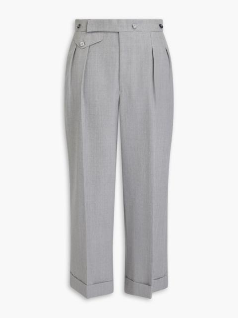 Victoria Beckham Cropped wool tapered pants