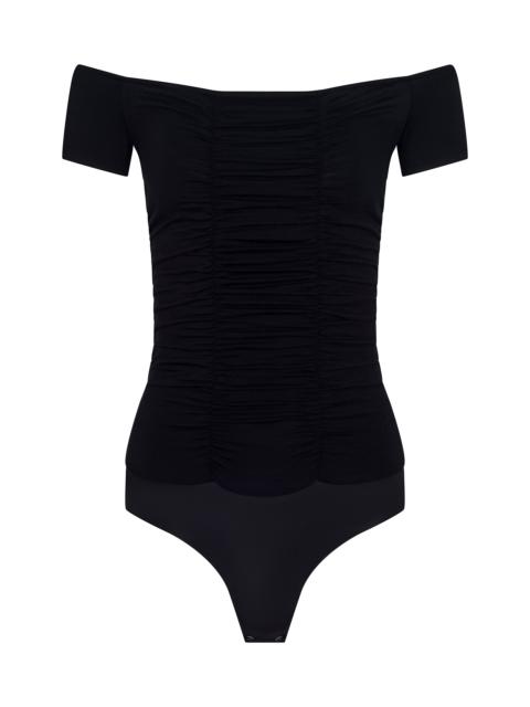 L'AGENCE Baliegh Ruched Bodysuit