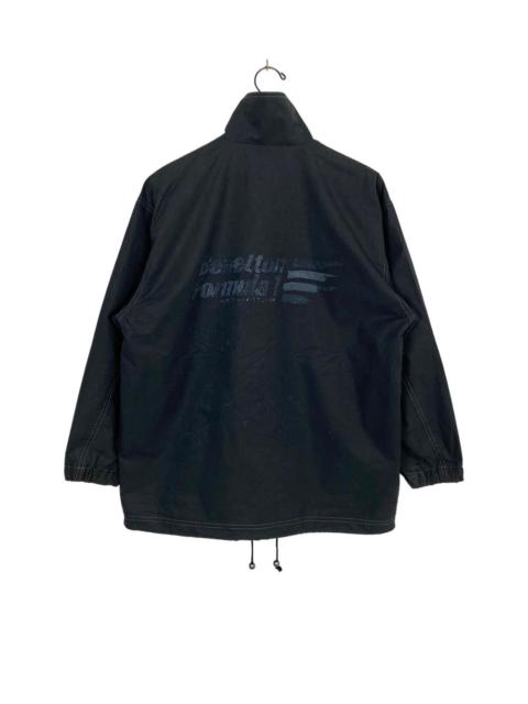 Other Designers Rare‼️ Benetton Formula 1 Zipper Jacket Big Logo