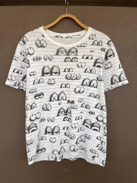 Other Designers Original Fake - Kaws Full Print Art Flayed Tee Vintage /CDG White