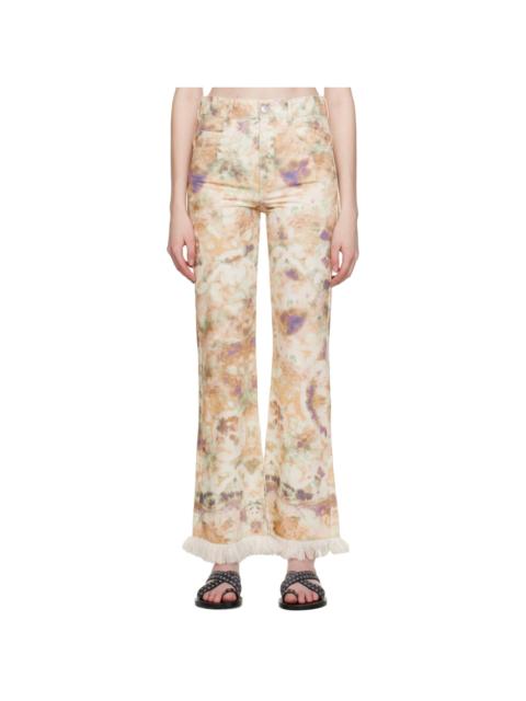 Isabel Marant Étoile Beige Belvira Jeans