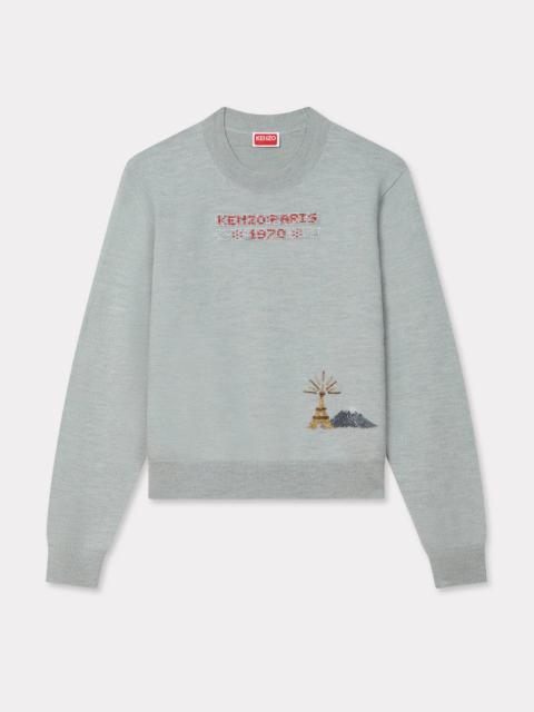 KENZO Beaded trimps jumper in light wool