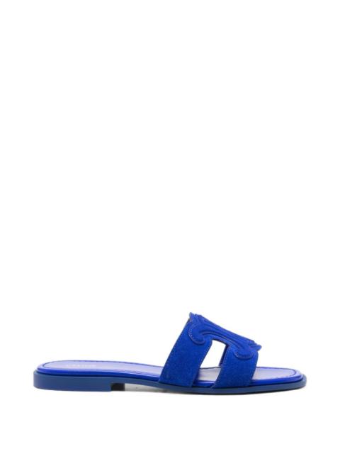 CELINE Celine Women Marina Suede Leather Sandals