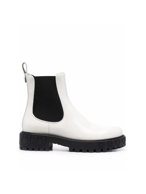FERRAGAMO Ferragamo Womens White Ankle boots Boots
