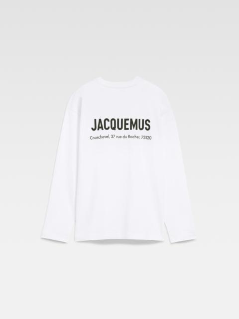 JACQUEMUS Le t-shirt adresse Courchevel
