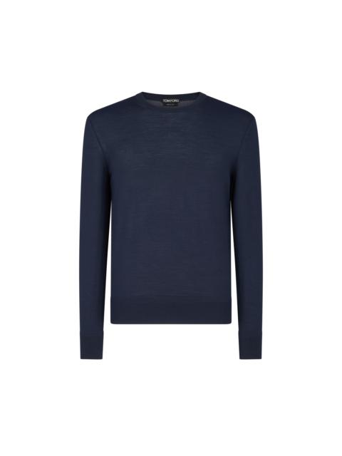TOM FORD FINE GAUGE PURE WOOL CREW NECK