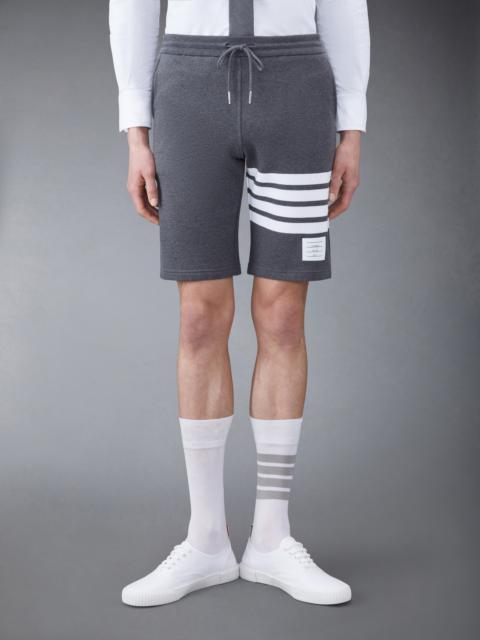 Thom Browne Dark Grey Classic Cotton Loopback Jersey 4-Bar Sweatshort