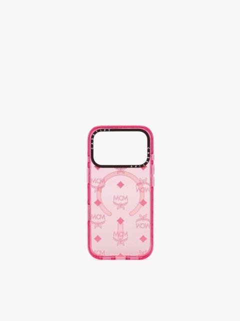 MCM iPhone 17 Pro MCM X CASETiFY Monogram Impact iPhone Case