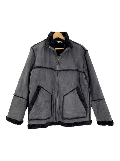 Other Designers Vintage - Reminisence Shearling Jacket Coat