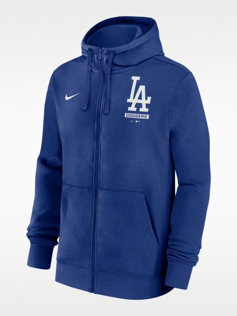 Nike Los Angeles Dodgers Lockup Men's Nike MLB Full-Zip Hoodie