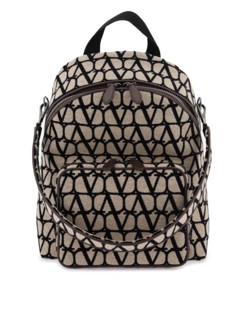 Valentino Valentino Garavani Toile Iconographe Backpack Men