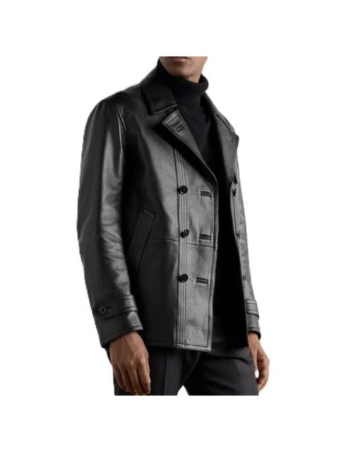 TOM FORD Tom Ford Leather Peacoat