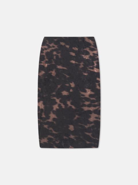 Nanushka Stretch Velvet Mid-Length Skirt