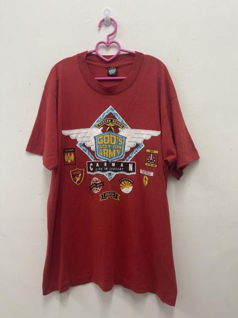 Other Designers Rare 90s Vintage CARMAN GODS GOT AN ARMY Concert Shirt