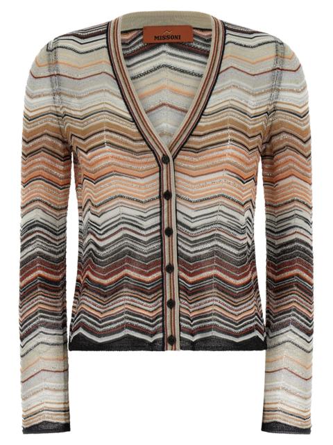 Missoni Missoni Women Chevron Lamé Cardigan