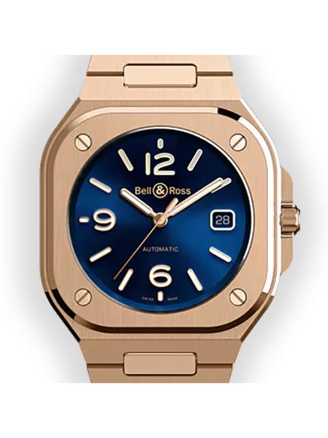 Other Designers Bell and Ross Instruments Automatic Blue Dial Men's Watch BR05A-BLU-PG/SPG