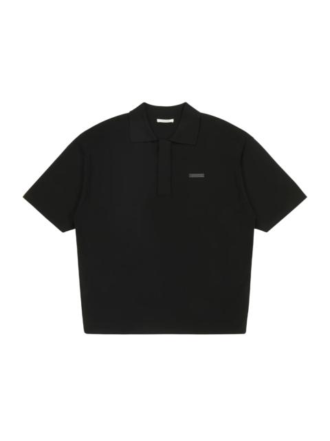entire studios SS CLUB POLO BLACK