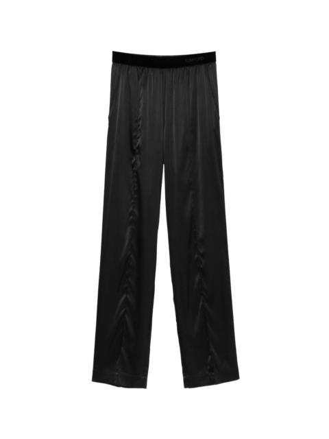 TOM FORD Pajama silk trousers