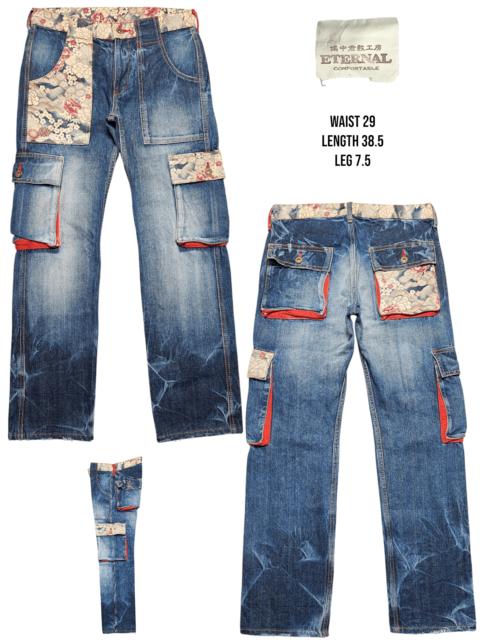 Other Designers Japanese Brand - Sukajan Jeans Cargo by Eternal Japan