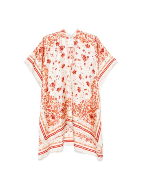 FENDI Fendi Neutrals Jackets - Capes & Ponchos Women
