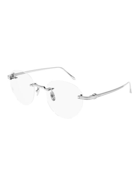 Cartier Cartier Pasha de Cartier Demo Oval Men's Eyeglasses CT0342O 001 52