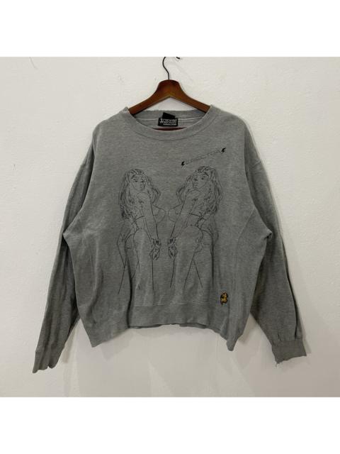 Other Designers Japanese Brand - Vintage Body Glove X Rocked Sexy Girl Sweatshirt