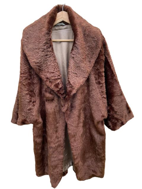 Other Designers Vintage - 💥 70s Cormorant Faux Fur Vintage Jacket Coat