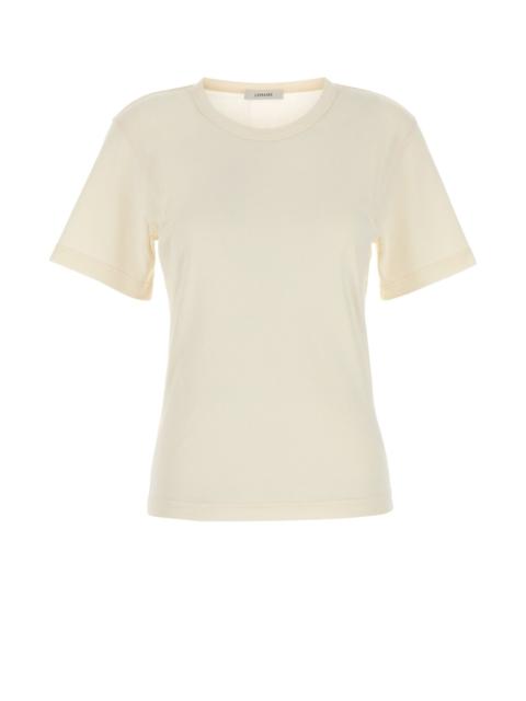 Lemaire Cream cotton t-shirt
