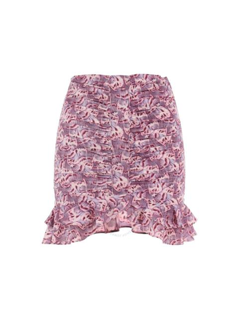 Isabel Marant Ladies Pink Milendi Silk Skirt