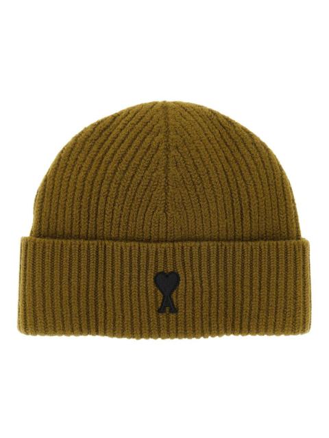 AMI Paris 'AMI DE COEUR' WOOL BEANIE HAT