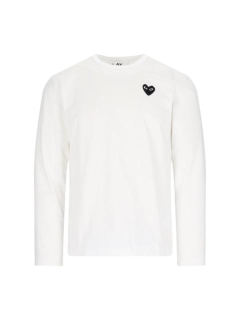 Comme des Garçons PLAY LOGO T-SHIRT