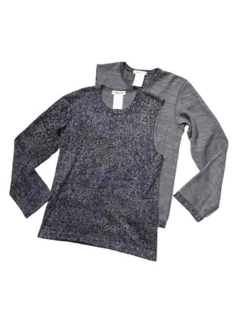 Comme des Garçons fw98 fusion two piece knit came sweater S