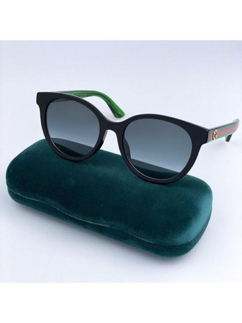 GUCCI NEW GUCCI GG0702SKN 004 Black Colorful Grey Gradient Round Women Sunglasses