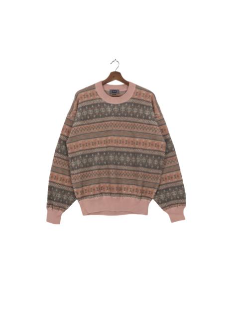 Other Designers Vintage - Vintage Fair Isle Wool Sweater Made In Japan