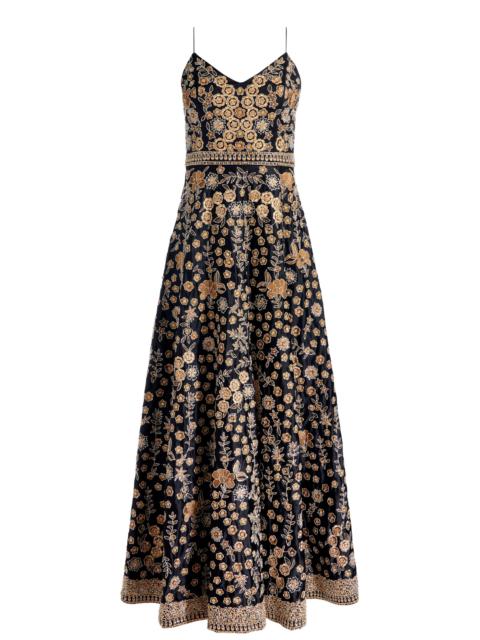 Alice + Olivia DOMENICA EMBELLISHED GOWN