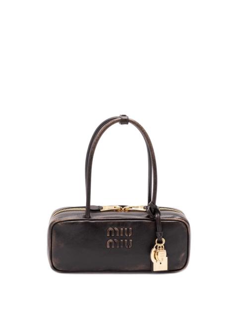 Miu Miu Miu Miu Women `Beau` Vintage Leather Handbag